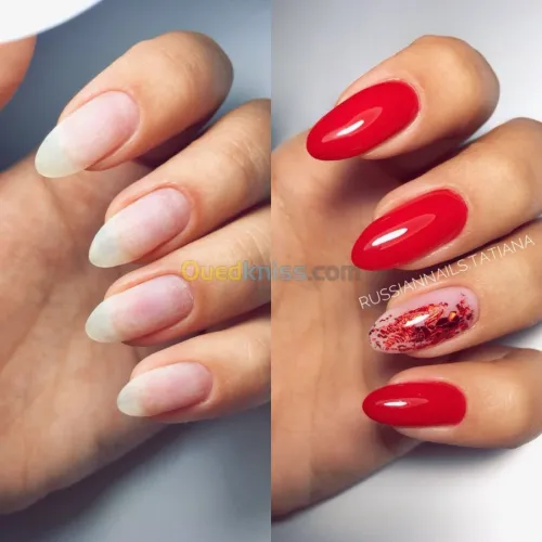 manicure  avec professionnelle russe 
