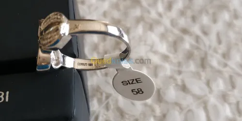 Bague Cerruti argent 925 taille 58