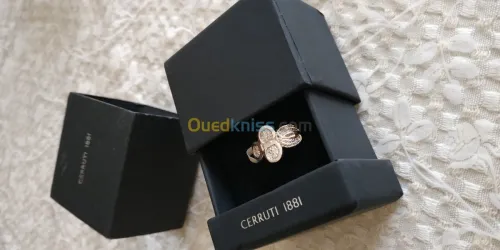Bague Cerruti argent 925 taille 58