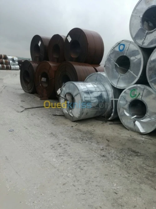 Bobine noir et galvanisée 