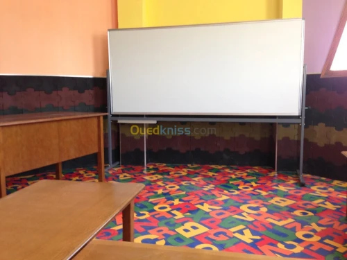 Dalle en caoutchouc pour Creche 