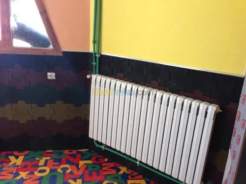 Dalle en caoutchouc pour Creche 