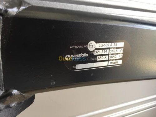 Attelage Westfalia Fixe Vw Touran 5T1