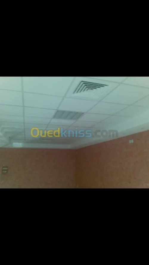 Pose de plafond en ba13 et démontable 