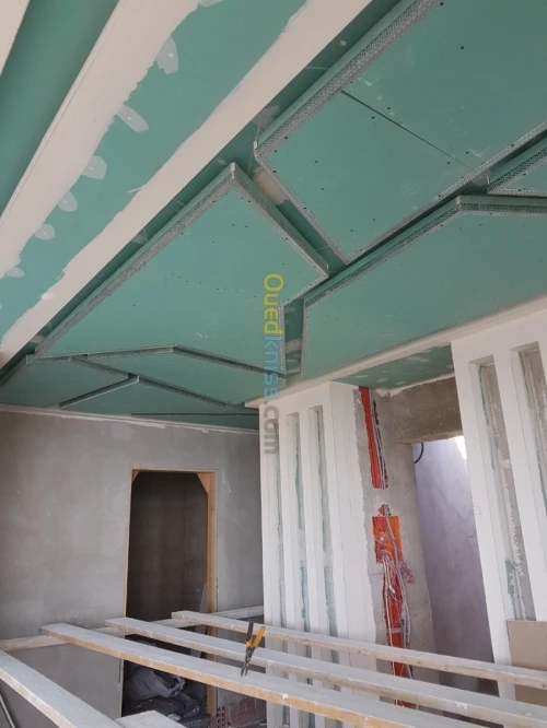 اعمال الديكور في b13 placo platre 