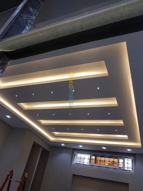 اعمال الديكور في b13 placo platre 