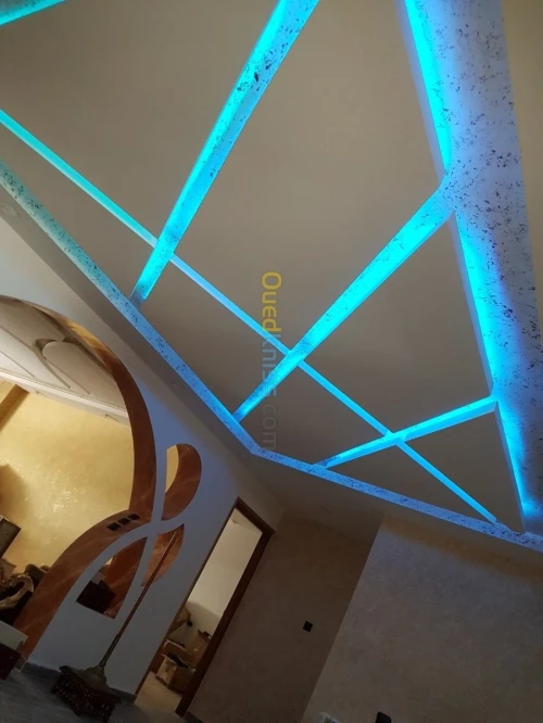 اعمال الديكور في b13 placo platre 