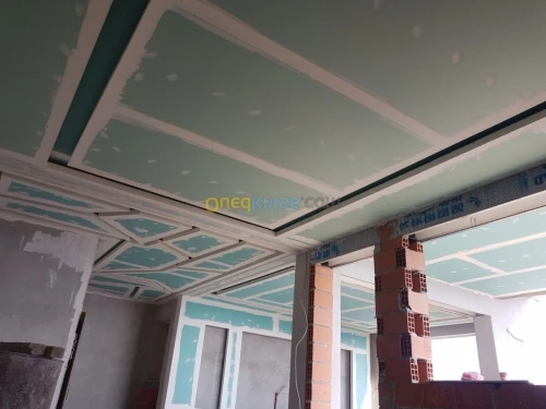 اعمال الديكور في b13 placo platre 