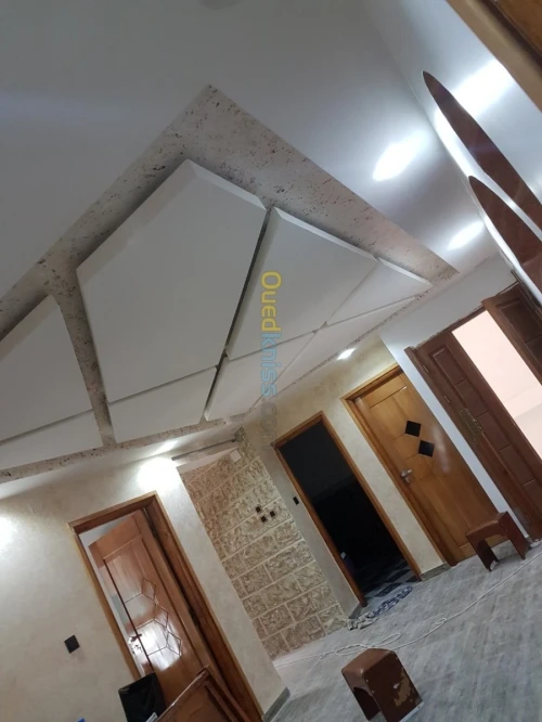 اعمال الديكور في b13 placo platre 