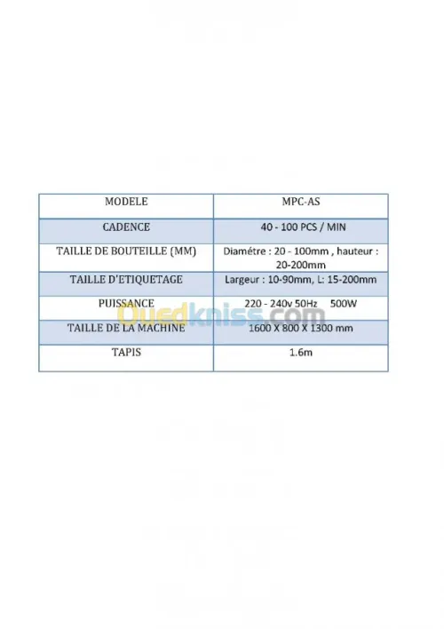ETIQUETEUSE RONDE AUTOMATIQUE MPC-AS 