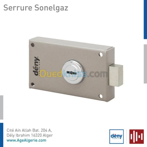 Serrure Sonelgaz - Dény (NON DISPONIBLE)