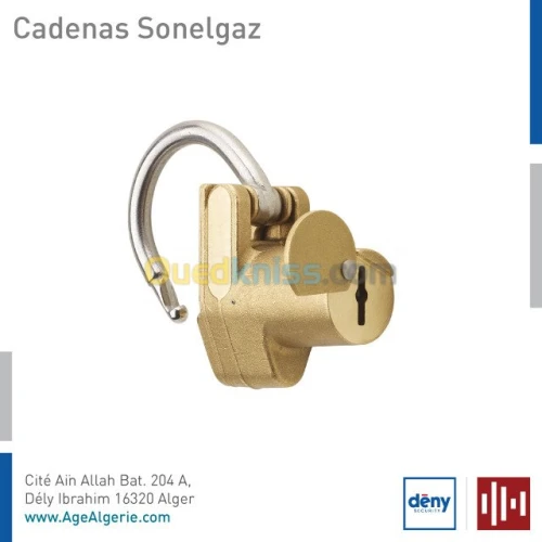 Serrure Sonelgaz - Dény (NON DISPONIBLE)