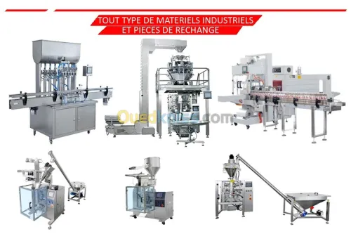 Tout type de matériels industriels