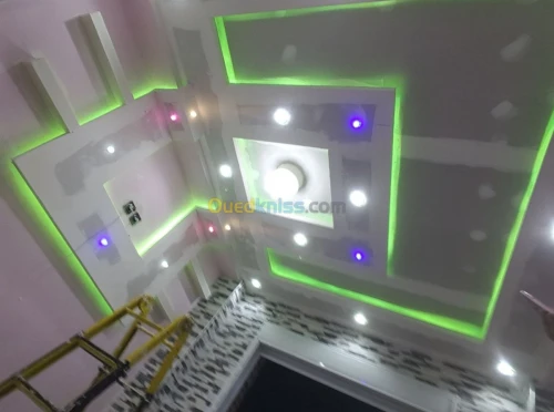  Placoplatre faux plafond PVC 