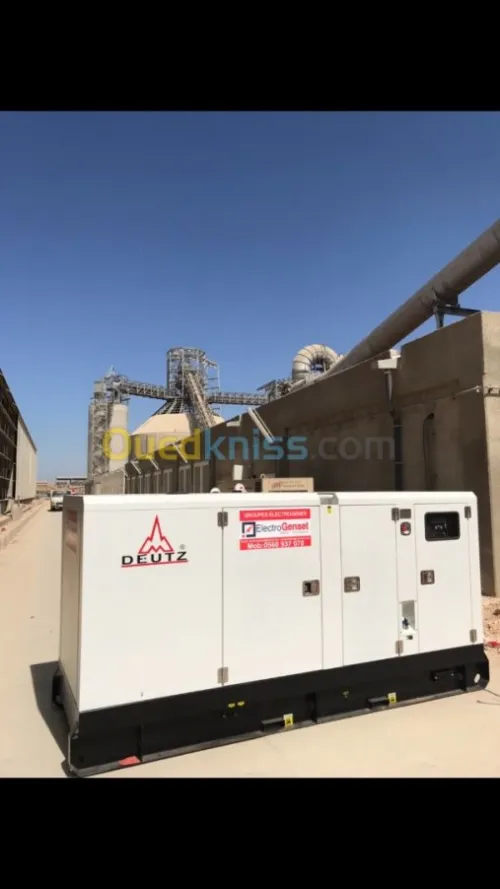 GROUPE ELÉCTROGÉNE DEUTZ 160/176 KVA DISPONIBLE