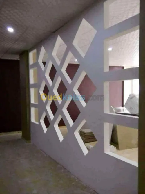 Aménagement intérieur en placo plâtre 