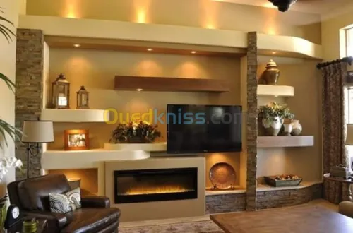 Aménagement intérieur en placo plâtre 