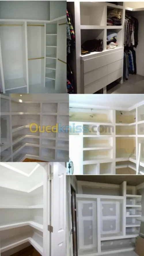 Placards et Drissing et cuisines 