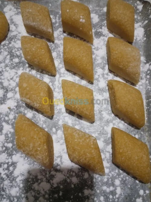 Fabrication de gâteaux secs et salés
