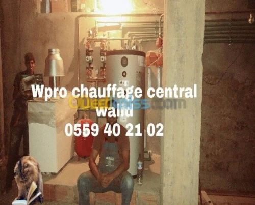 Réparation chaudière et installation chauffage central 3