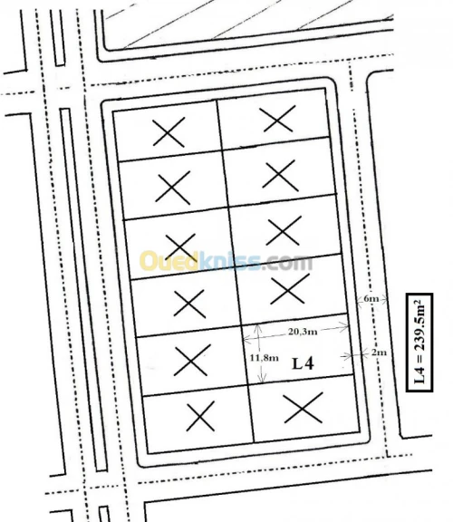 Vente Terrain Batna Tazoult
