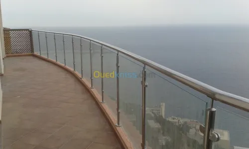 Gard corp et Rampe d'escalier en inox