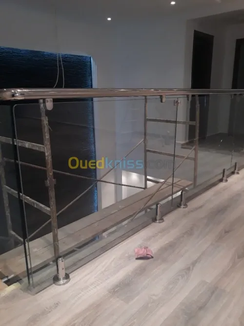 Gard corp et Rampe d'escalier en inox