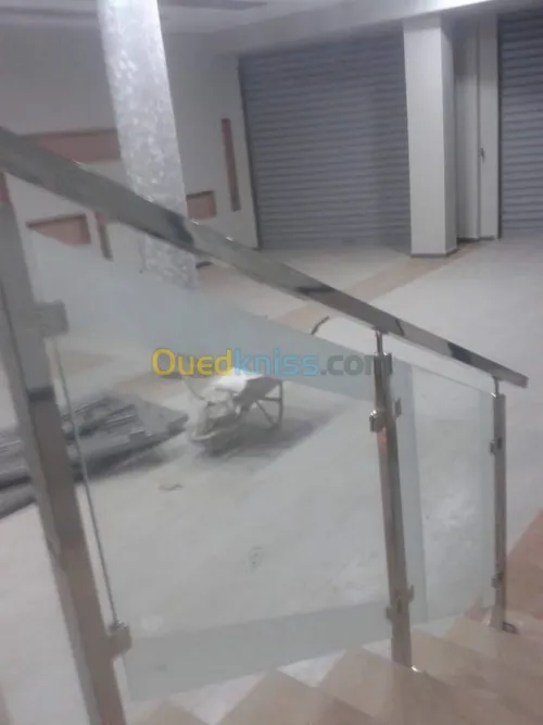 Gard corp et Rampe d'escalier en inox