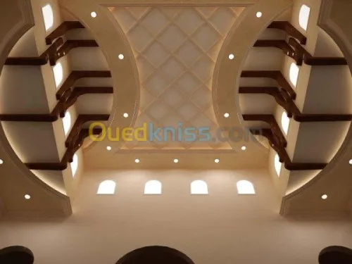 بناء خدمة لسيراميك ديكورات أسقف 