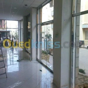 Vente et installation de verre 