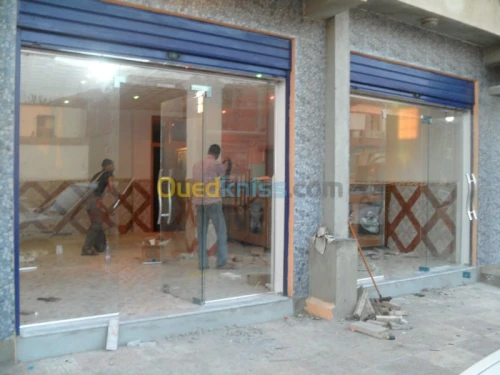 Vente et installation de verre 