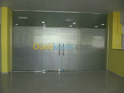 Vente et installation de verre 