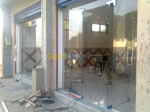 Vente et installation de verre 