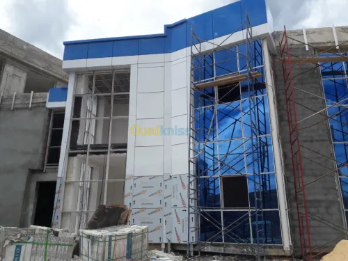 Revêtement des Façades en Alucobond
