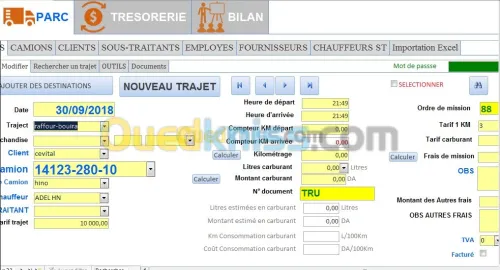  logistique et transport de marchandise