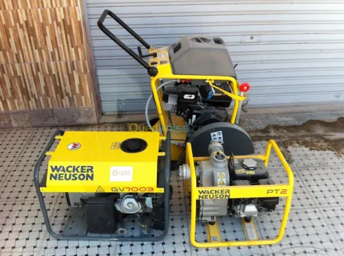 Scie à sol - Pompe a eau wacker neuson