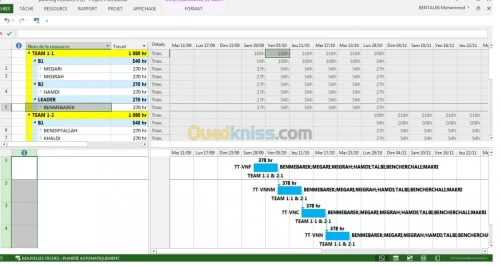 FORMATION MS PROJECT