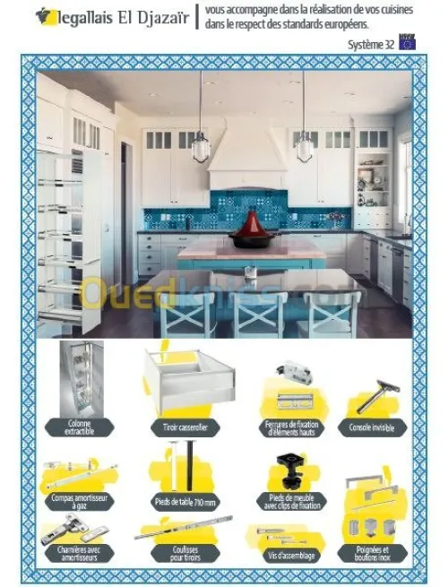 Quincaillerie et equipements de cuisine