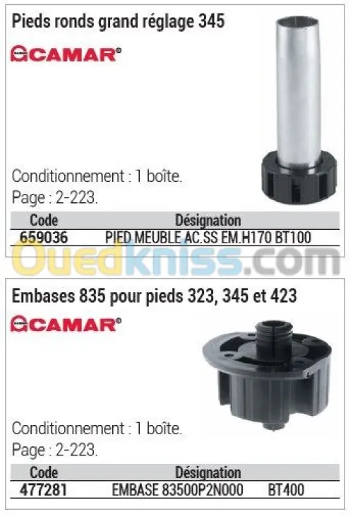 Quincaillerie et equipements de cuisine