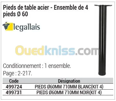 Quincaillerie et equipements de cuisine