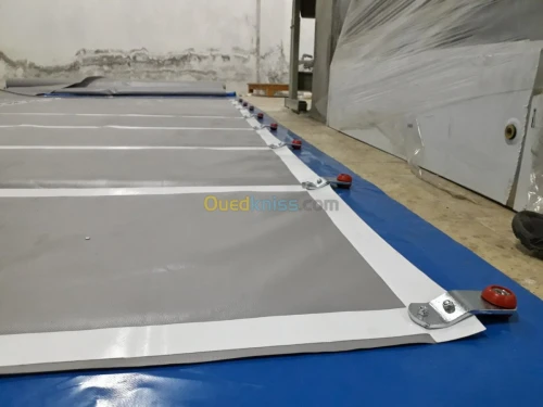 Confection de bache pvc sur mesure 