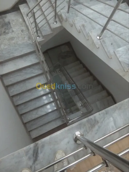 Rampe , Garde corps en INOX Espagnol
