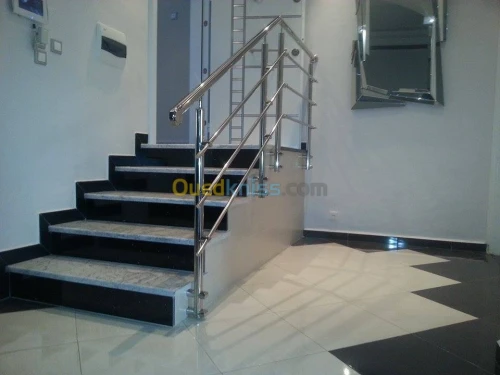 Rampe , Garde corps en INOX Espagnol