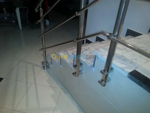 Rampe , Garde corps en INOX Espagnol