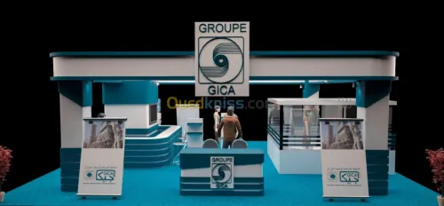 Réalisation de stand foire et salon