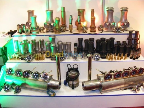  بيع معدات النافورات وأحواض السباحة Vente équipement de fontaine et piscine