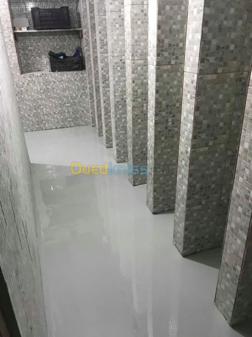 Revêtement de sol en résine 