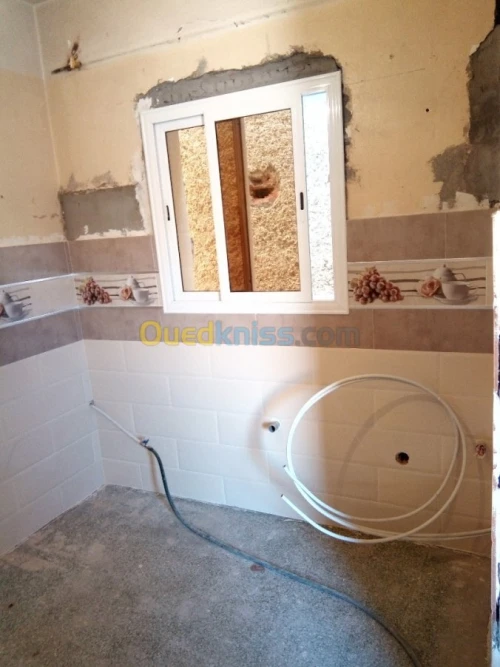 Dalle de sol et fayence