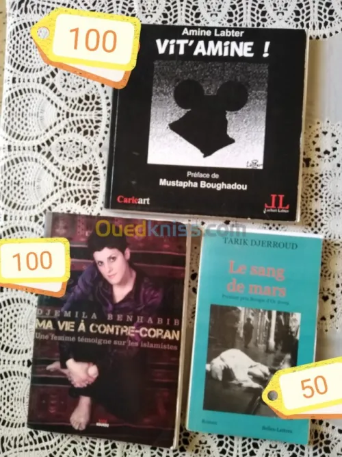 Plusieurs  livres et romans a vendre 
