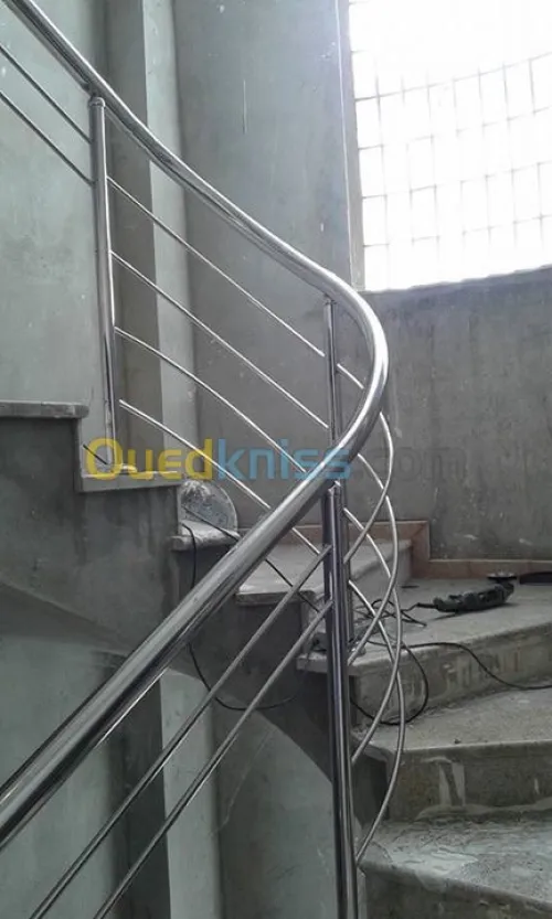 Tous travaux inox et vitrage